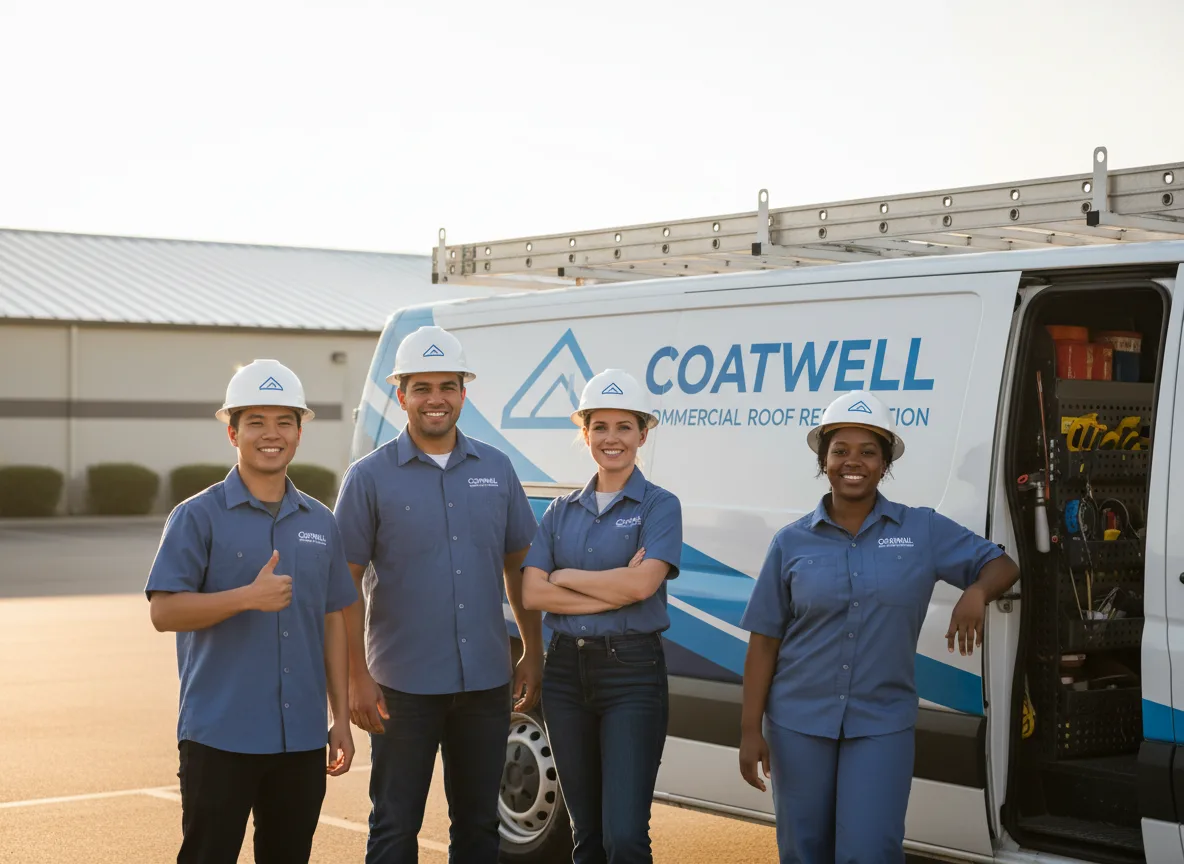 Commercial roof coating company in Troy, OH